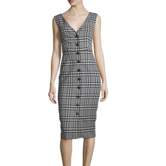 Veronica Beard Dresses & Skirts - Veronica Beard Lark Plaid Midi Dress In Excellent used condition